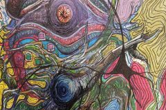 Neural-glial-vascular complex network